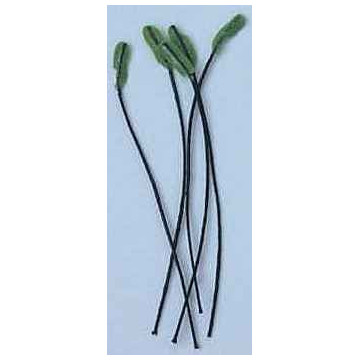 Marteau vert, fil noir, 1 côté, 7cm